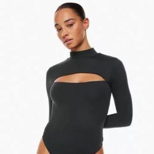 Aritzia Babaton⎜VARO CONTOUR BODYSUIT⎜BLACK